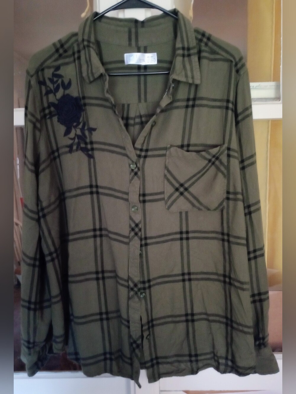 Women's Time & True Flannel Shirt